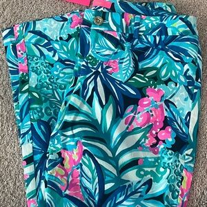 🌺 NWT Lilly Pulitzer Kelly Skinny Pants- Maldives Green
